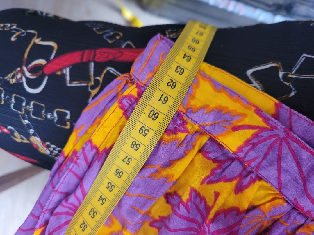 Pantalon sarouel court Vintage - 42 - Jaune - État : Excellent