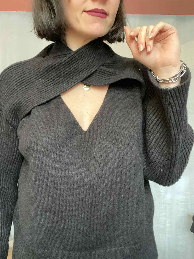 Pull Sans marque - Taille unique - noir - État : Excellent