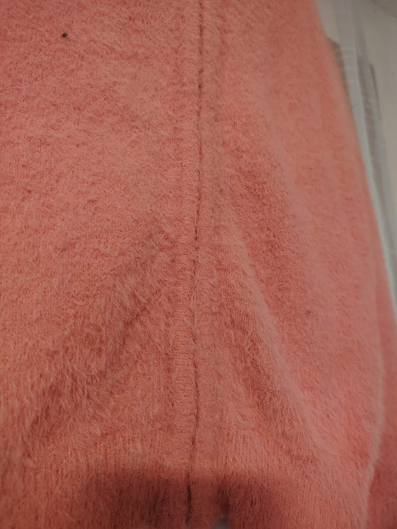 Sweat à capuche zippé Breal - M - Rose - État : Excellent