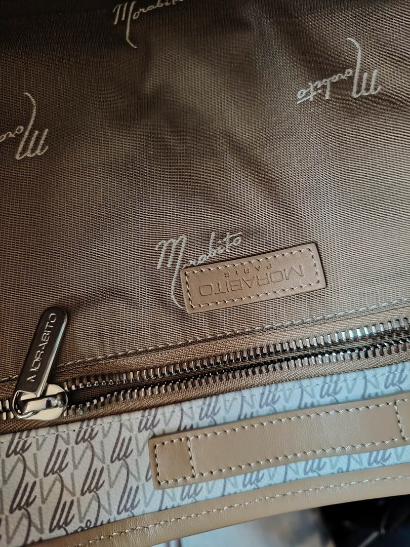 Sac cabas Morabito - Taille unique - Beige - État : Excellent