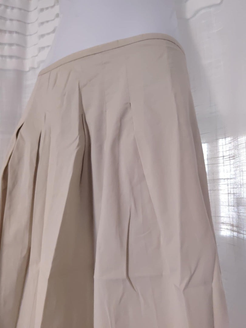 Jupe midi Untitled - 2 - Cream - État : Excellent