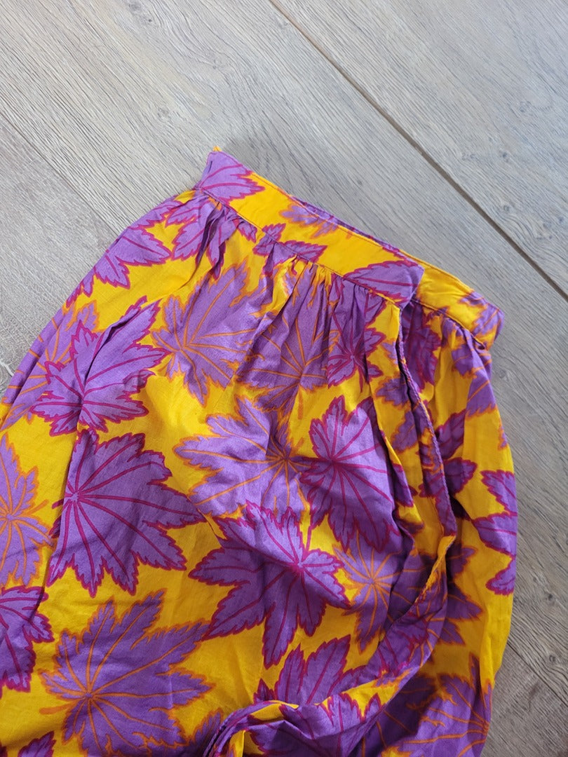Pantalon sarouel court Vintage - 42 - Jaune - État : Excellent