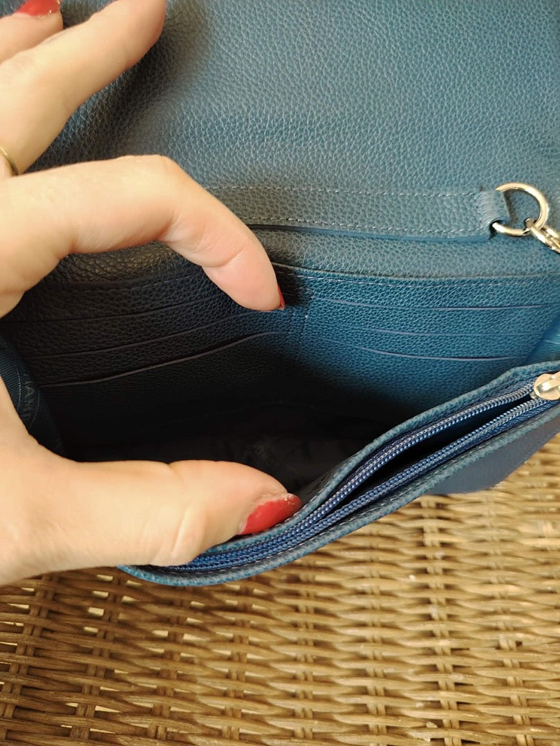 Sac bandoulière Longchamp - Taille unique - Bleu - État : Excellent
