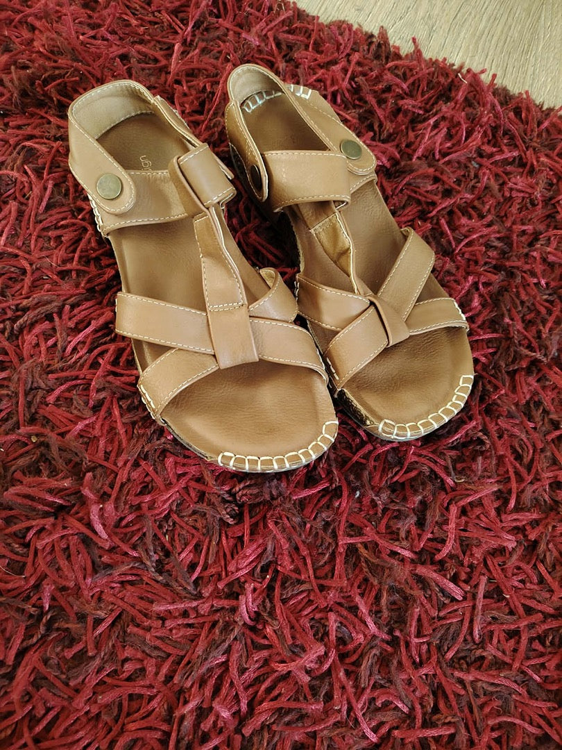 Sandales Reconti design - 37 - Marron -