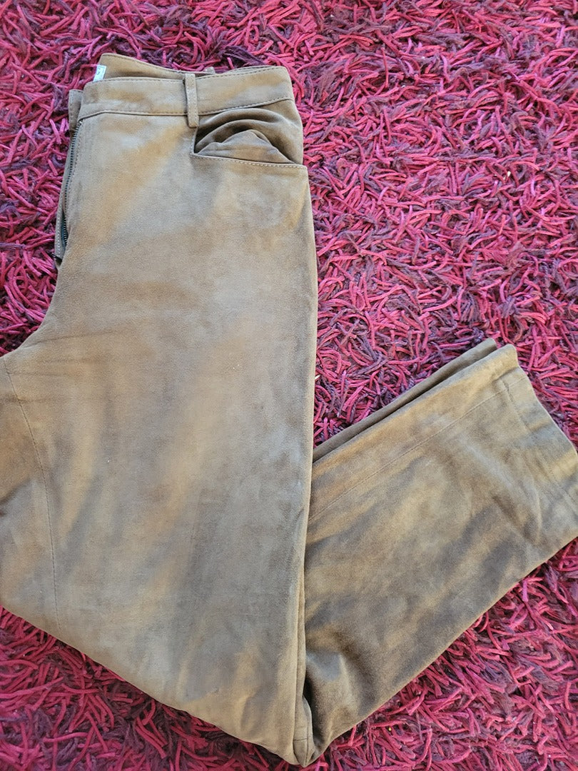 Pantalon Curling Collection - 38 - Marron - État : vintage
