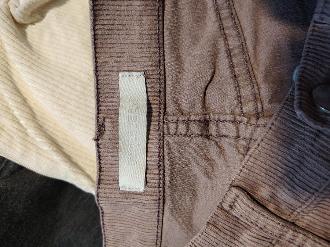 Pantalon velours côtelé Uniqlo - Xs - Mauve - État : Excellent