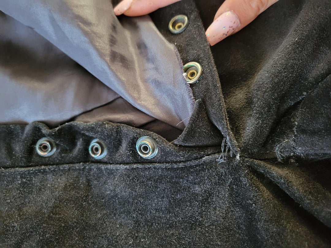 Pantalon femme cuir - 26 - État : vintage