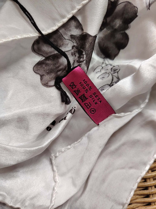 Foulard Mila Schön Concept - Taille unique - Blanc - État : Excellent