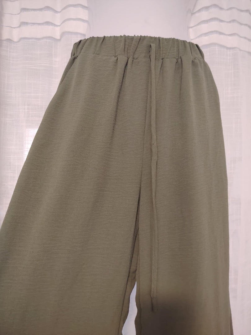 Pantalon large Shein - 36 - Khaki - État : Excellent