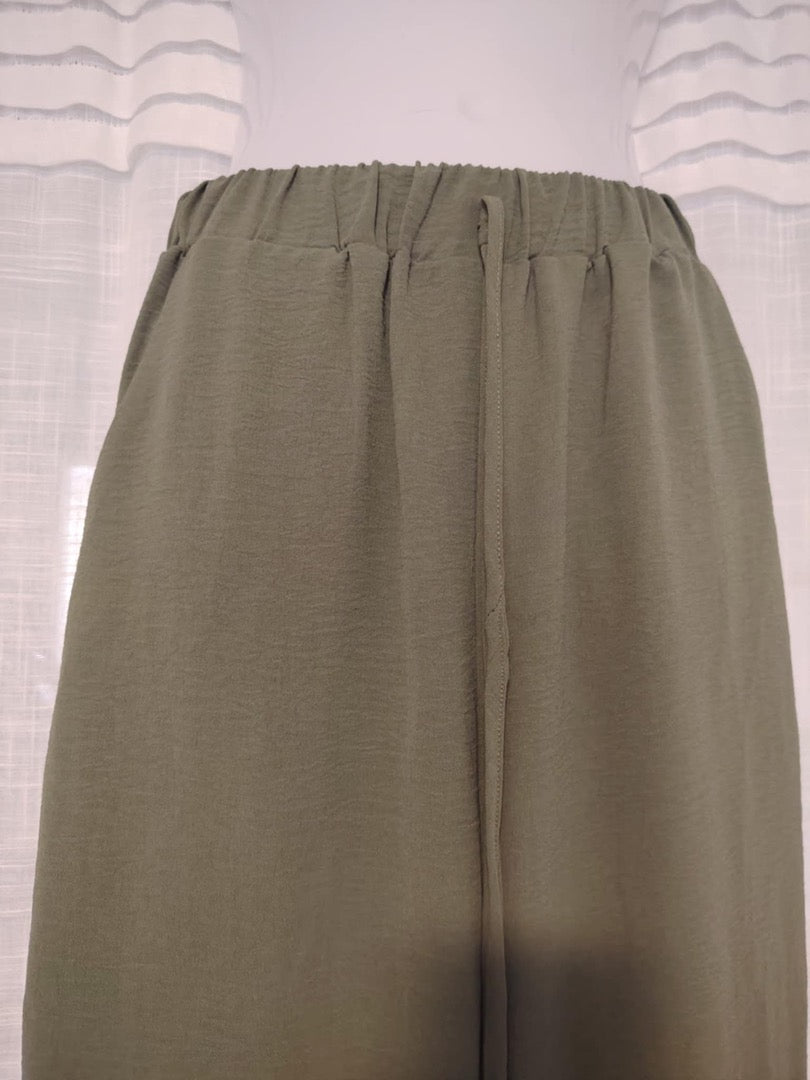 Pantalon large Shein - 36 - Khaki - État : Excellent