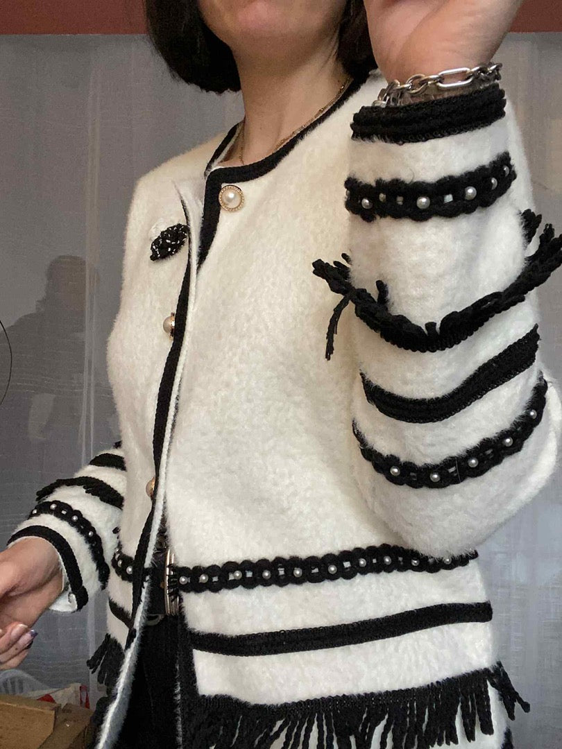 Cardigan Sans marque - S - Crème - État : Excellent