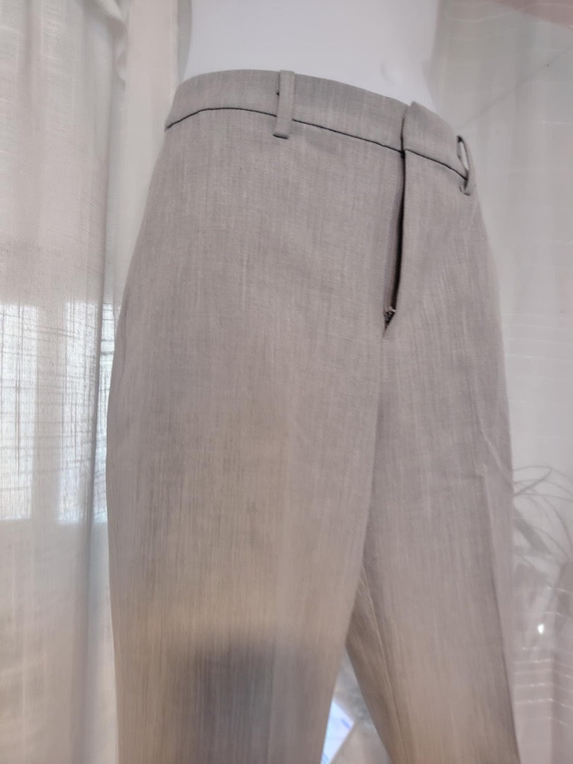 Pantalon tailleur Uniqlo - Xs - Gris - État : Excellent