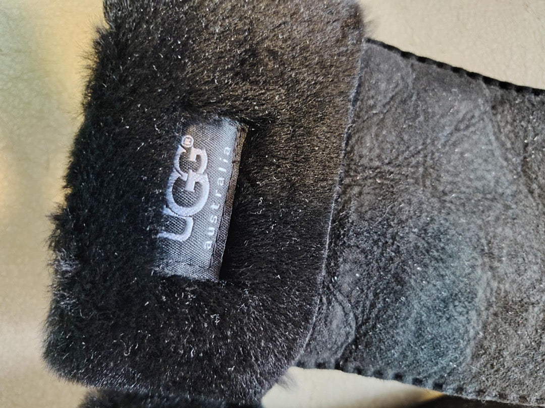 Gants Ugg - Taille M - Noir - État : Très Bon
