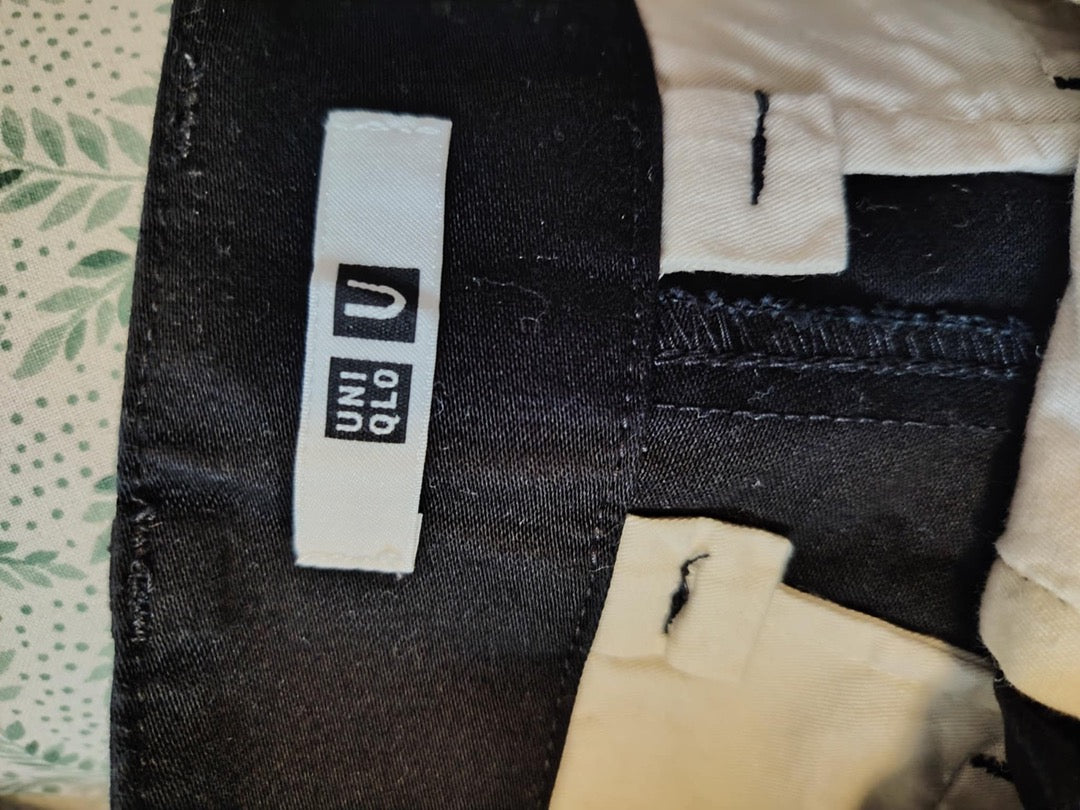 Pantalon large Uniqlo U - 34 - Noir - État : Excellent