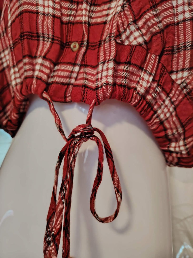 Chemise courte Tally Weijl - S - Rouge - État : Excellent