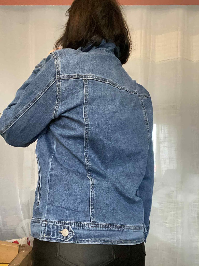 Veste En Jean Mango - M - Bleu - État : Excellent