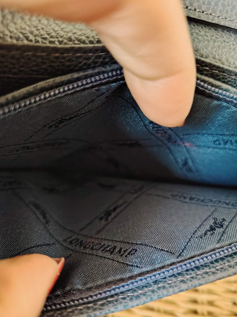 Portefeuille Longchamp - Tu - Noir - État : Excellent