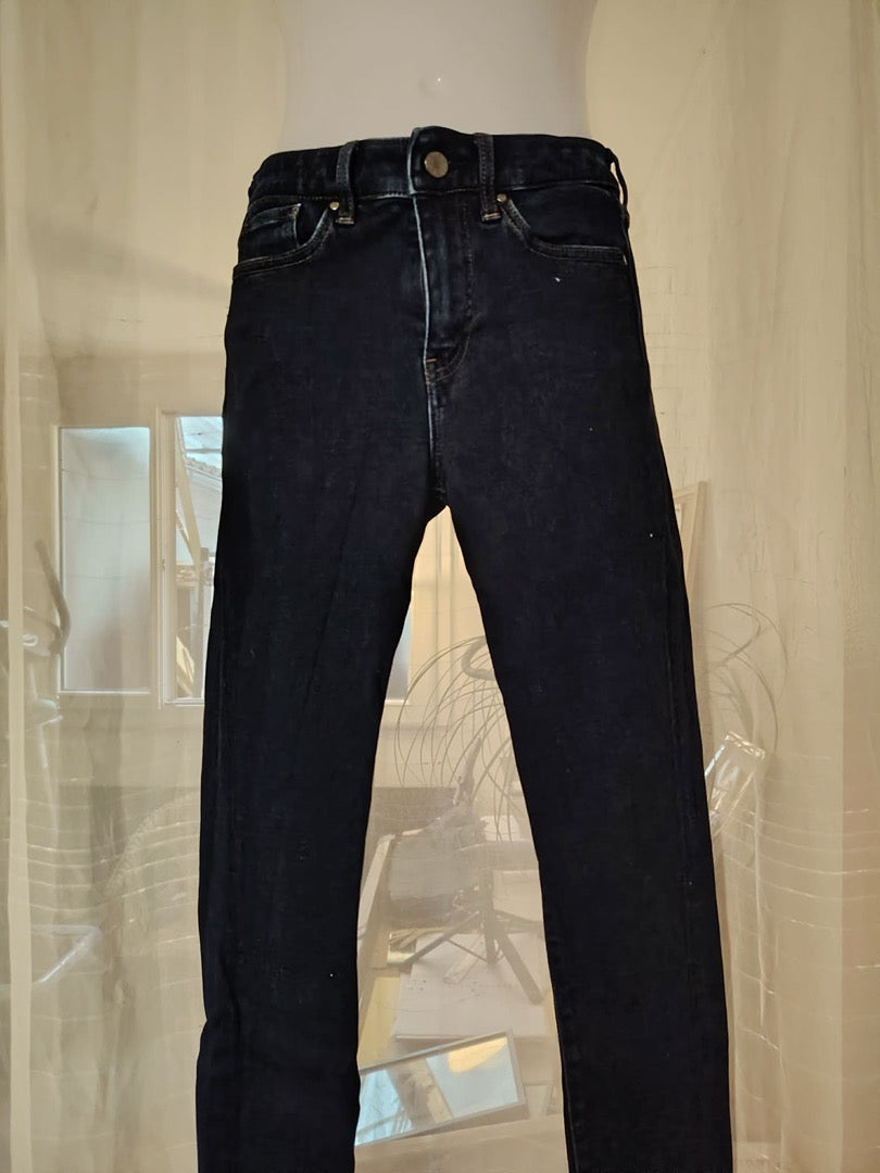 Jean skinny Uniqlo - 24 - Bleu marine - État : Excellent