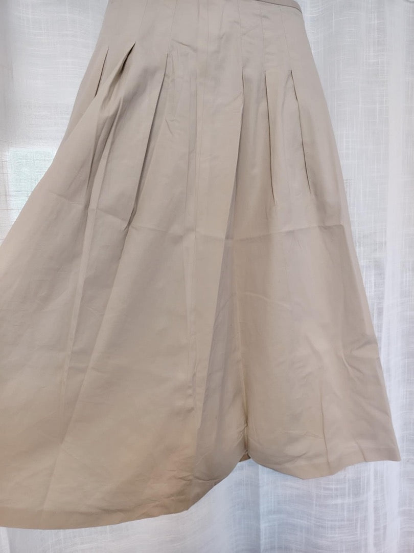 Jupe midi Untitled - 2 - Cream - État : Excellent