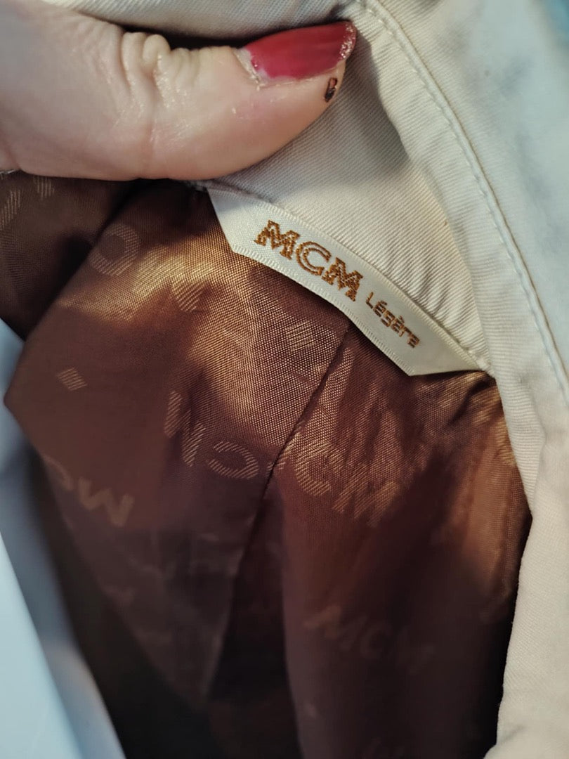 Trench Mcm Légère - 40 - Beige - État : Excellent