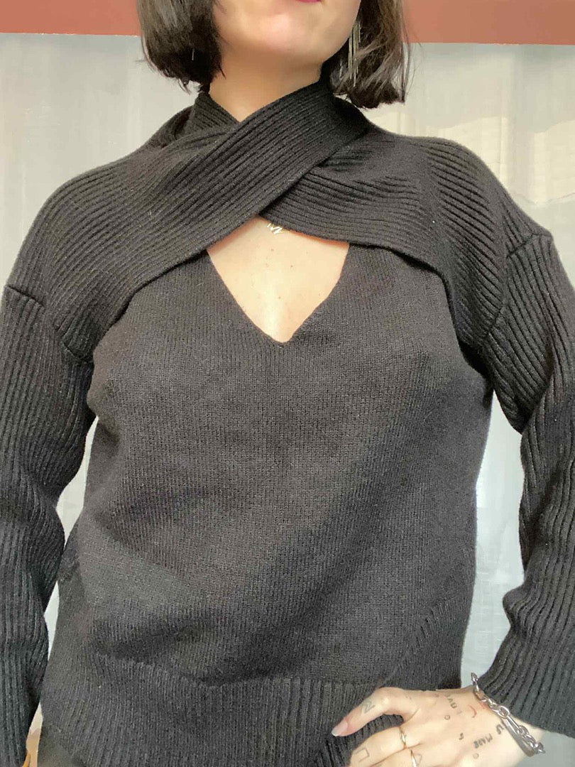 Pull Sans marque - Taille unique - noir - État : Excellent