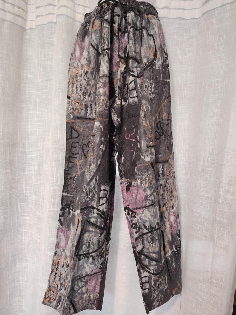 Pantalon large City Line - Taille unique - Gris - État : Excellent