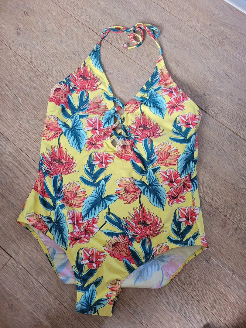 Maillot de bain une pièce Tissaia - 46 - Jaune - État : Excellent