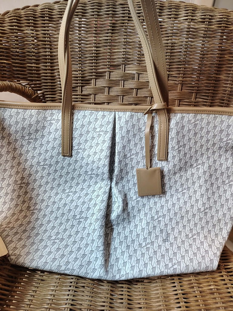 Sac cabas Morabito - Taille unique - Beige - État : Excellent