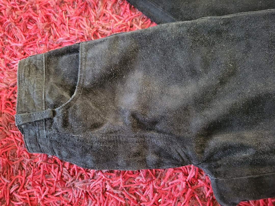 Pantalon femme cuir - 26 - État : vintage